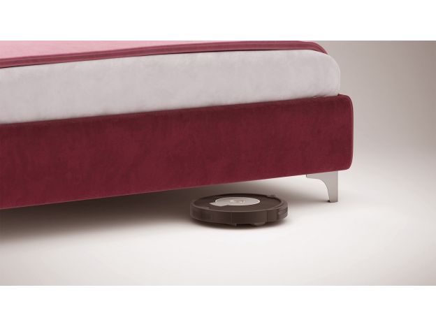 Кровать с подъемным механизмом MOON 1155 Sunshine цвет красный,бордовый (фото 164479)