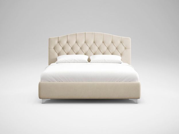 Кровать с подъемным механизмом MOON 1157 цвет бежевый,голубой (фото 166413)