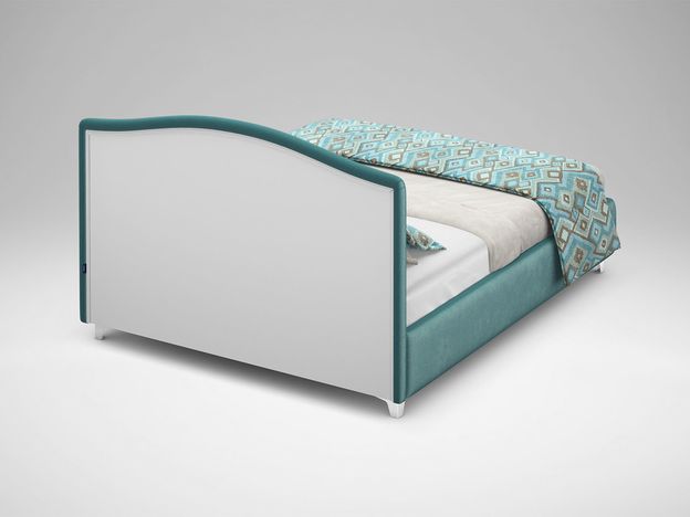 Кровать с подъемным механизмом MOON 1158 цвет зеленый (фото 167511)
