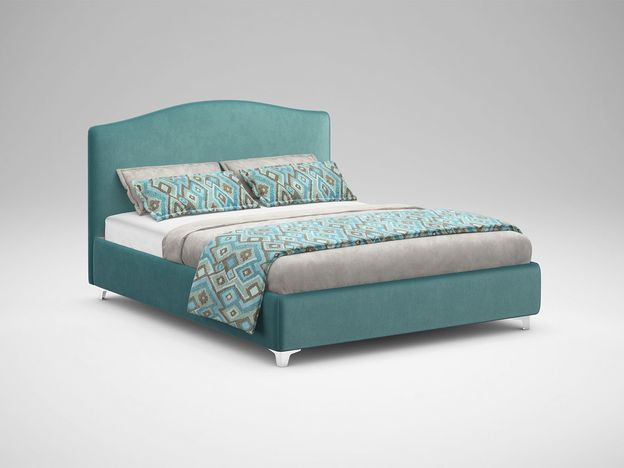 Кровать с подъемным механизмом MOON 1158 цвет зеленый