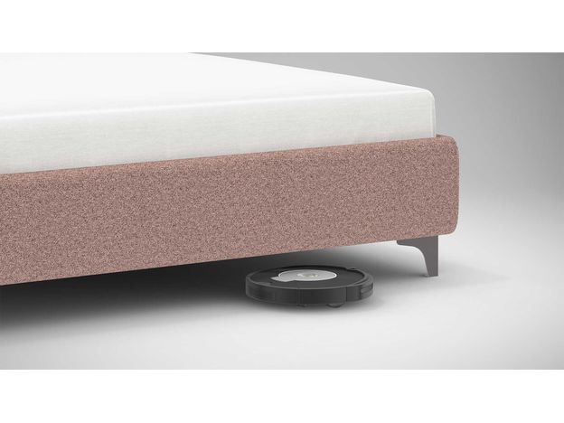 Кровать с подъемным механизмом MOON 1156 Arona цвет розовый (фото 168104)