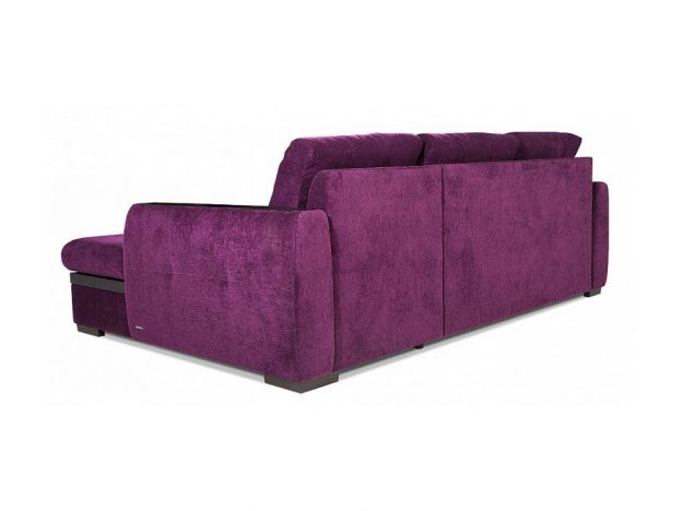Угловой диван Айдер цвет фиолетовый (фото 13462)