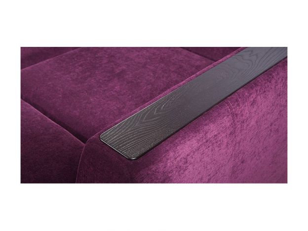 Угловой диван Айдер цвет фиолетовый (фото 13465)