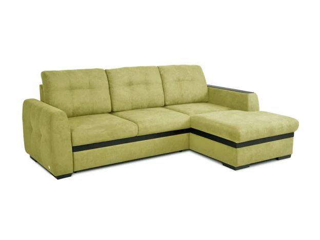 Угловой диван Айдер цвет зеленый (фото 170023)