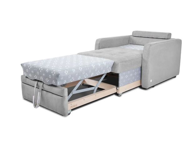 Кресло-кровать Бруно цвет серый (фото 170534)