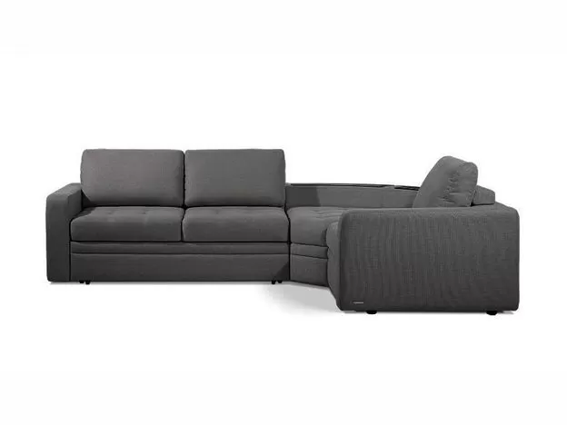 Угловой диван Бруно цвет серый (фото 13683)