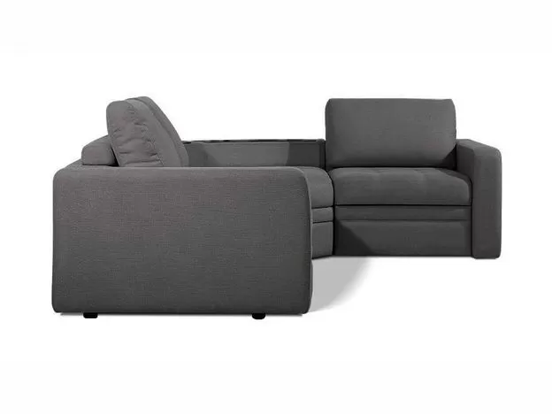 Угловой диван Бруно цвет серый (фото 13684)