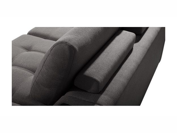 Угловой диван Бруно цвет серый (фото 13689)