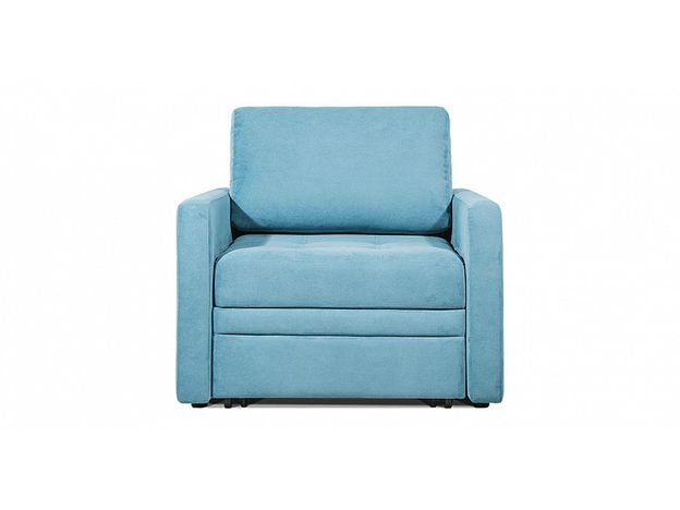 Кресло-кровать Бруно цвет бирюза,голубой (фото 30154)