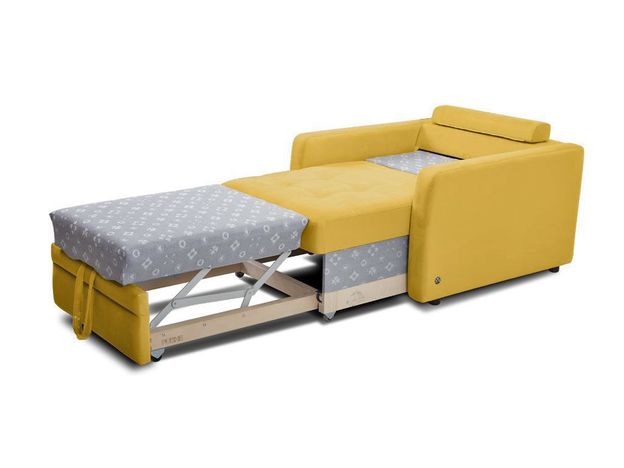 Кресло-кровать Бруно цвет желтый (фото 116154)