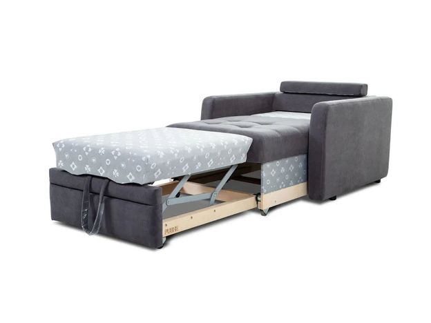 Кресло-кровать Бруно цвет серый (фото 156638)