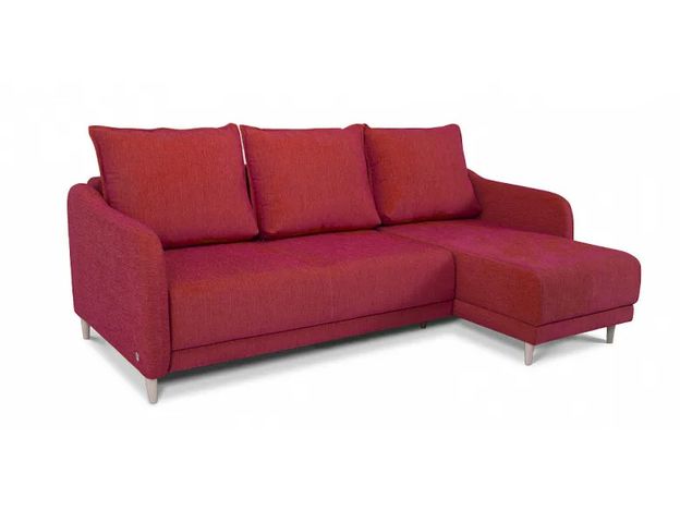Угловой диван Бьерг цвет красный,бордовый (фото 155978)