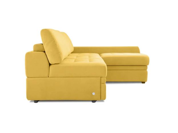 Угловой диван Бруно цвет желтый (фото 145674)