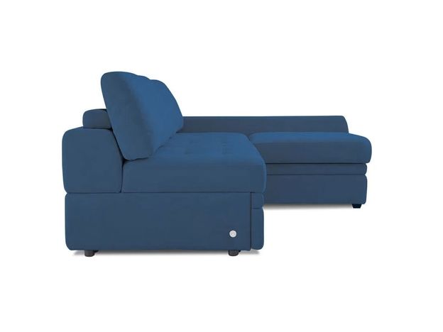 Угловой диван Бруно цвет синий (фото 145704)
