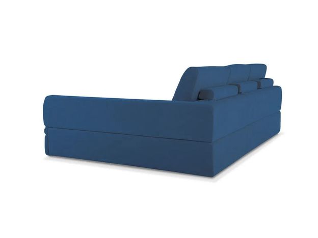 Угловой диван Бруно цвет синий (фото 145705)