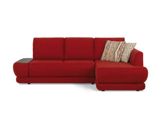 Угловой диван Гранде цвет красный (фото 13027)