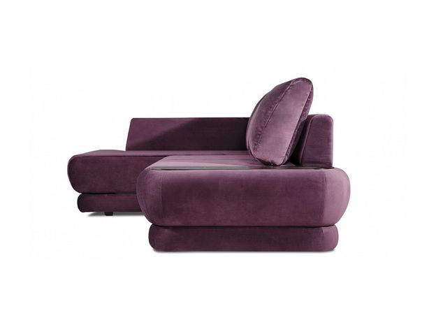 Угловой диван Гранде цвет фиолетовый (фото 24290)