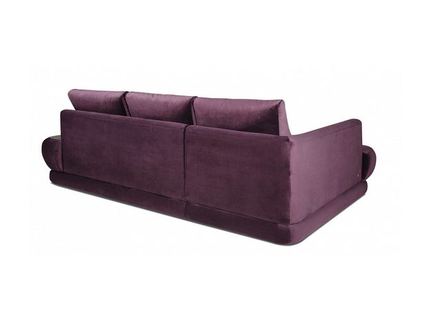 Угловой диван Гранде цвет фиолетовый (фото 24293)