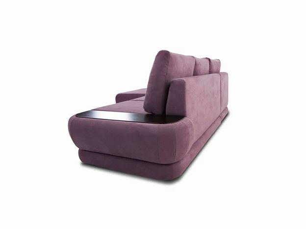 Угловой диван Гранде цвет фиолетовый,сиреневый (фото 163533)