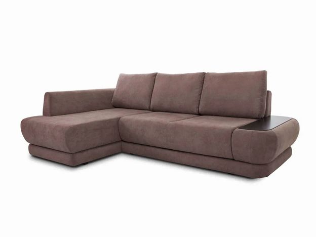 Угловой диван Гранде цвет коричневый (фото 163572)