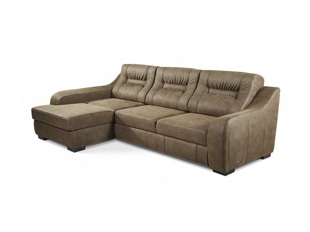 Угловой диван Ройс цвет коричневый (фото 14079)