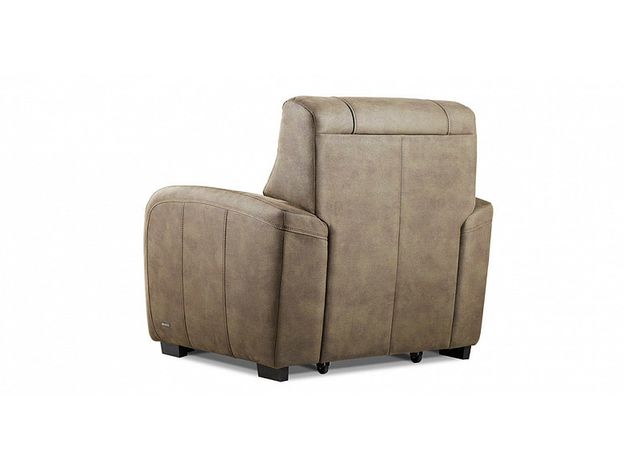 Кресло Ройс с ящиком цвет коричневый (фото 30374)