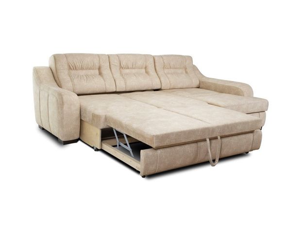 Угловой диван Ройс цвет бежевый (фото 115442)