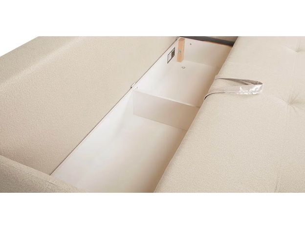 Диван Марио Slim цвет белый,бежевый (фото 162879)