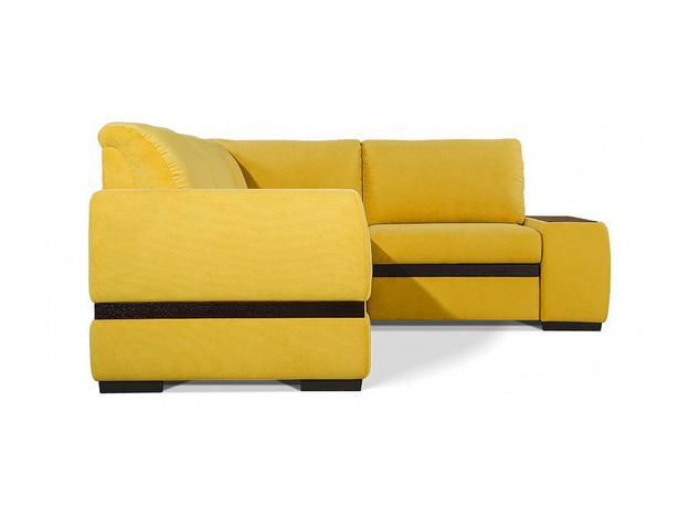 Угловой диван Миста цвет желтый (фото 13285)