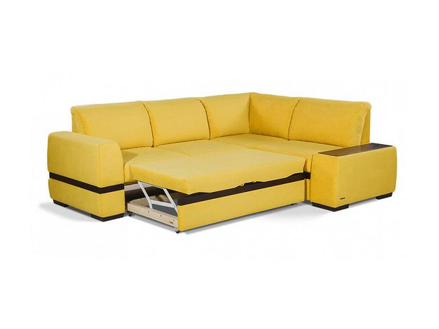 Угловой диван Миста цвет желтый (фото 13288)
