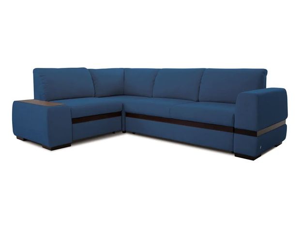 Угловой диван Миста цвет синий (фото 157331)