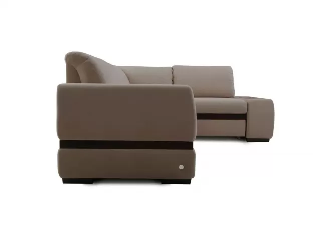 Угловой диван Миста цвет коричневый (фото 157350)