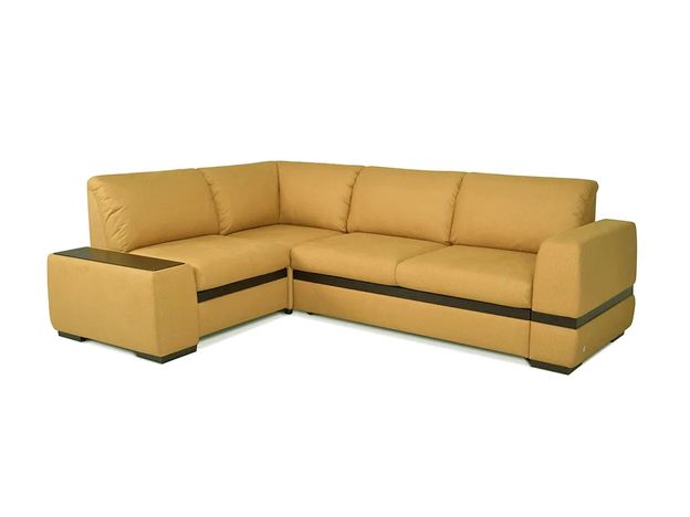 Угловой диван Миста цвет желтый (фото 157558)