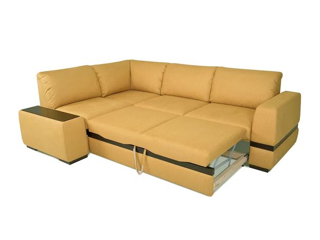 Угловой диван Миста цвет желтый (фото 157562)