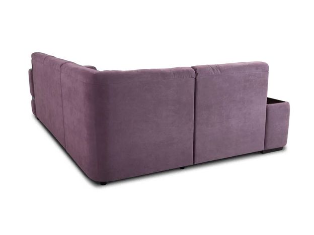 Угловой диван Миста цвет фиолетовый,сиреневый (фото 163651)