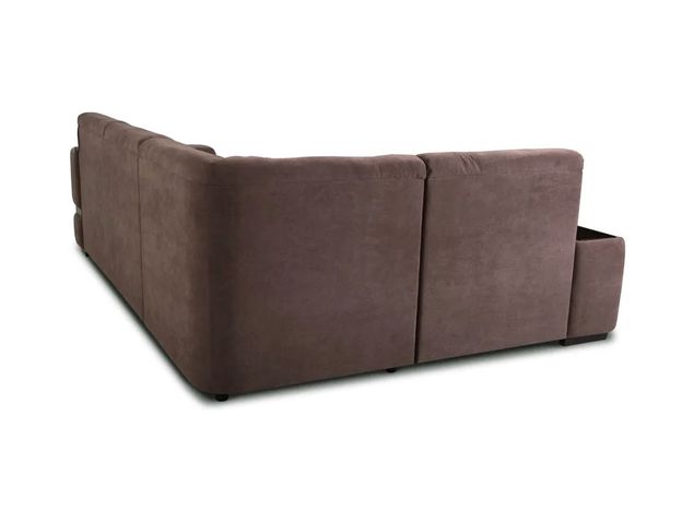 Угловой диван Миста цвет коричневый (фото 163686)