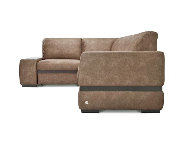Угловой диван Миста цвет коричневый (фото 163738)