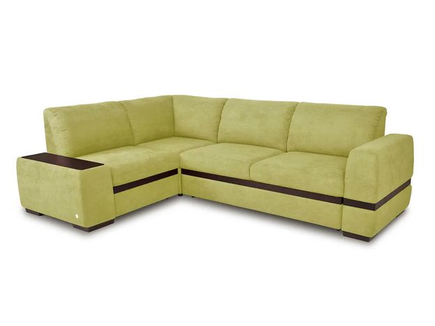 Угловой диван Миста цвет зеленый (фото 170984)