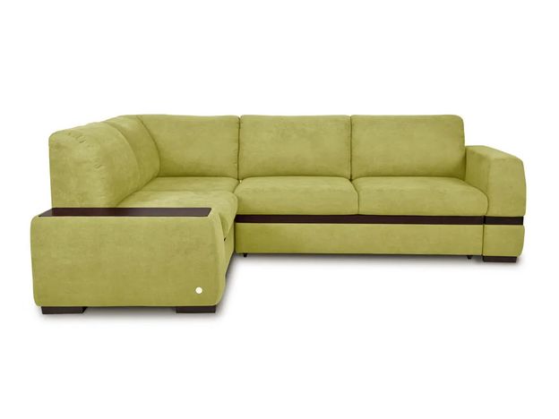 Угловой диван Миста цвет зеленый  (код 418341)