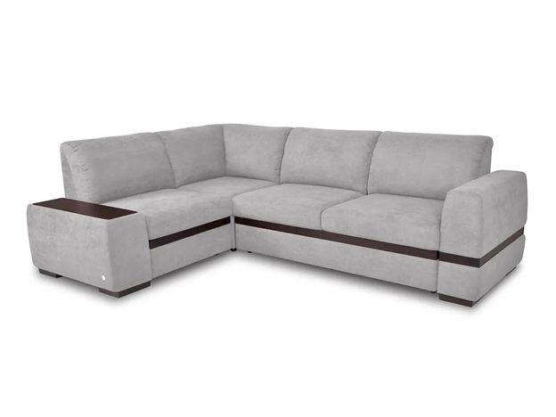 Угловой диван Миста цвет серый (фото 171047)
