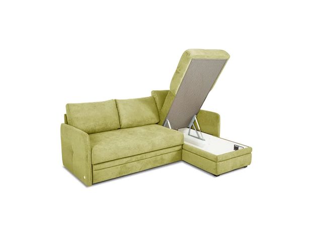 Угловой диван Флит цвет зеленый (фото 171409)