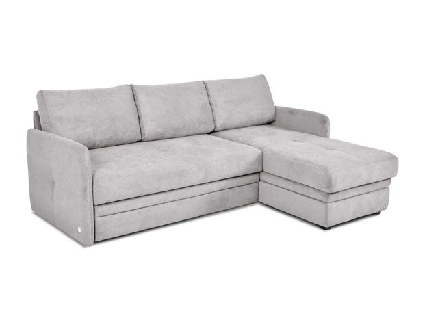 Угловой диван Флит цвет серый (фото 171432)