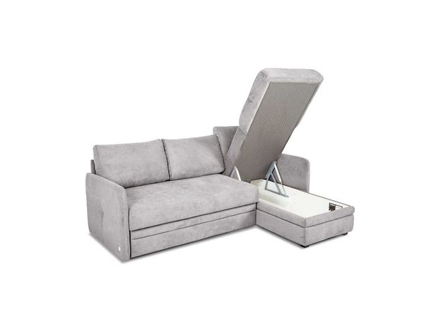 Угловой диван Флит цвет серый (фото 171434)