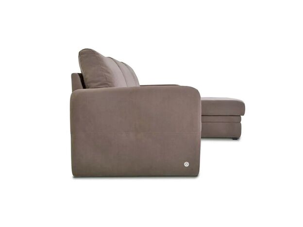 Угловой диван Флит цвет коричневый (фото 171462)