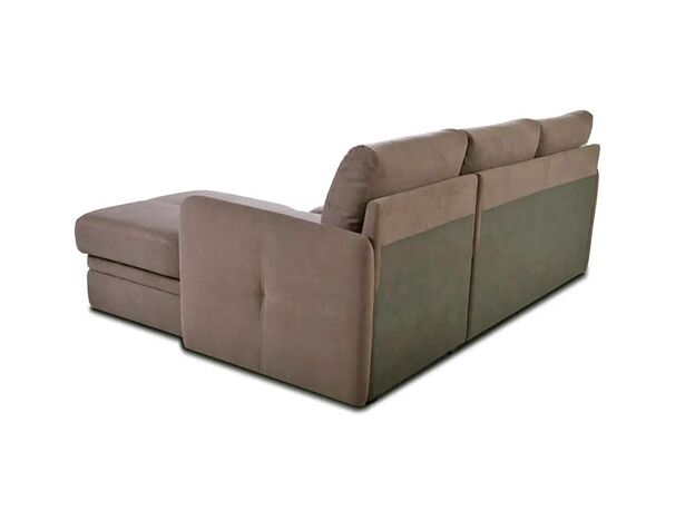 Угловой диван Флит цвет коричневый (фото 171463)