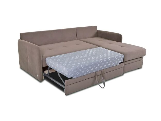 Угловой диван Флит цвет коричневый (фото 171465)