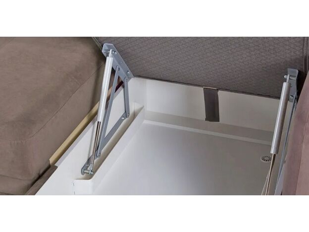 Угловой диван Флит цвет коричневый (фото 171466)