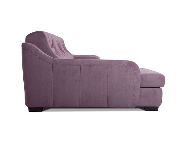 Угловой диван Ройс цвет фиолетовый (фото 159589)