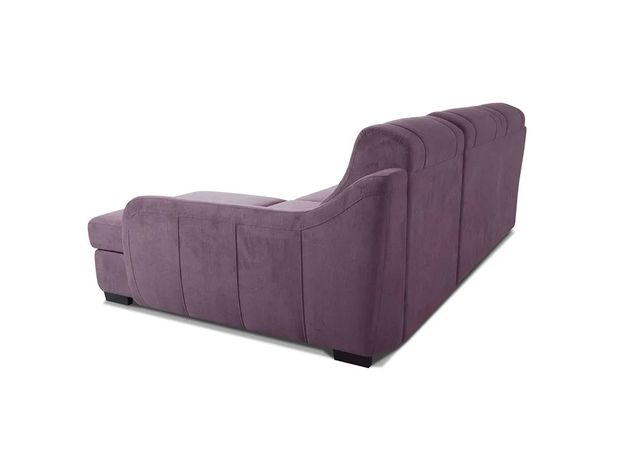 Угловой диван Ройс цвет фиолетовый (фото 159597)