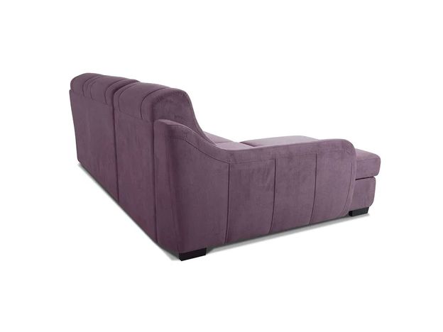 Угловой диван Ройс цвет фиолетовый (фото 159590)